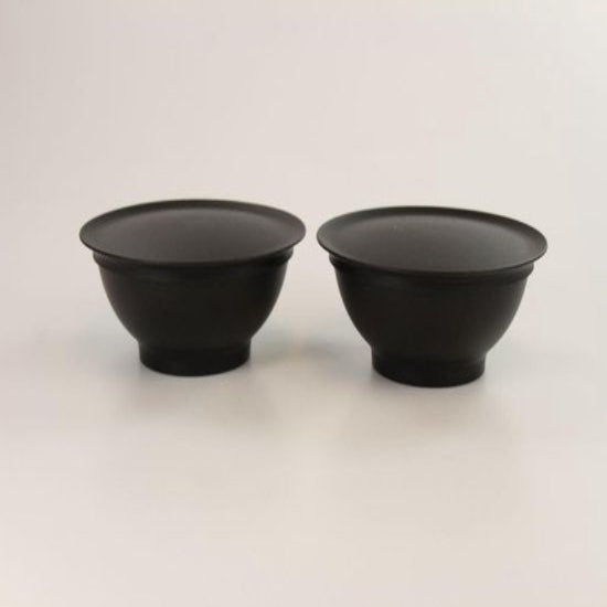 Tupperware Allegra kommen 275 ml – set van 2 (zwart /goud)