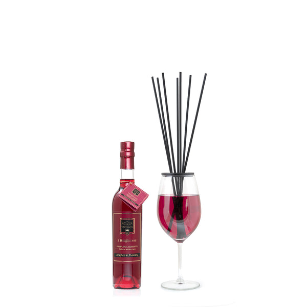 Acqua Vignolina Gift Box – Geurstokjes in houten kist 375ml - Bolgherello